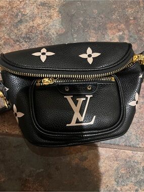 Dark navy crossbody purse